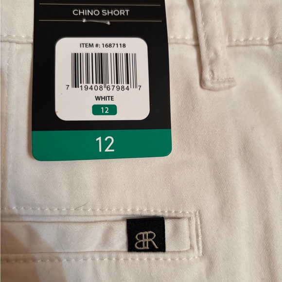 Banana Republic Ladies' Chino Short Size 12 White NEW with tags Shorts Women - Picture 5 of 11
